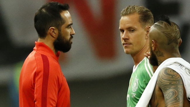 Marc-André Ter Stegen confesó que no le gustó compartir equipo con Claudio Bravo