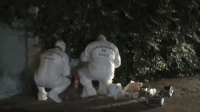 Un hombre y su sobrina fueron baleados en Conchalí