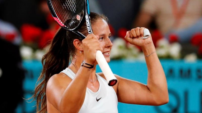 Daria Kasatkina eliminó a Gabriñe Muguruza y se metió entre las ocho mejores en Madrid