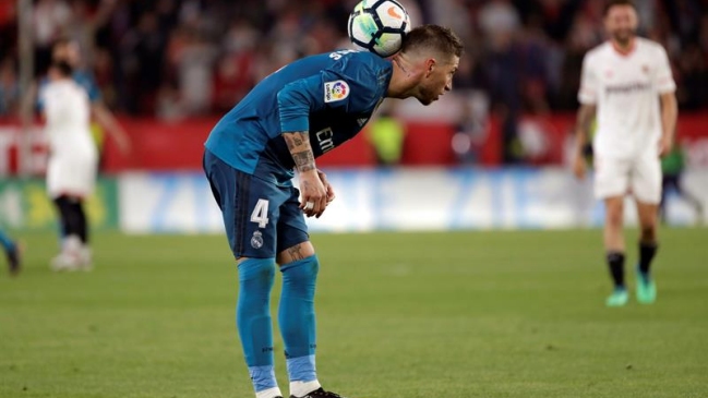 Real Madrid cayó en su visita a Sevilla y Sergio Ramos hizo historia por un curioso registro