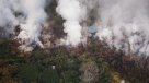 El flujo de lava se ralentiza en volcán Kilauea pero aparecen dos nuevas grietas