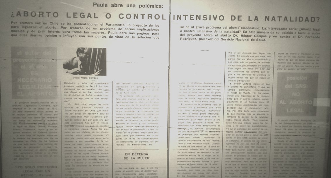 Ex directoras de Revista Paula: 