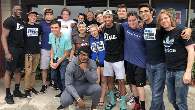 Sobrevivientes de Parkland se reunieron con 