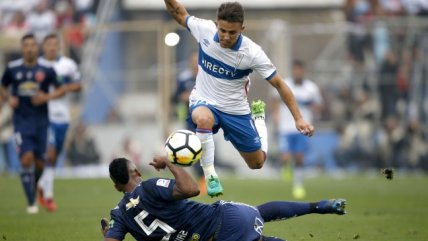 Universidad Católica abrió la cuenta ante la U con un derechazo de Buonanotte
