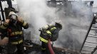 Valparaíso: Incendio destruyó una vivienda en Cerro Rodelillo