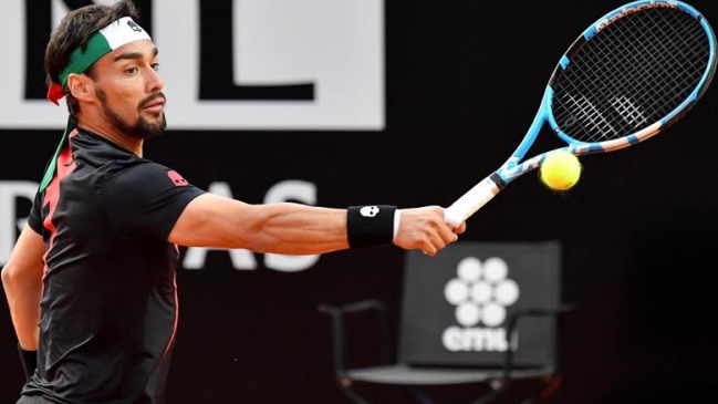 Fabio Fognini alcanzó las 300 victorias al vencer a Monfils en Roma