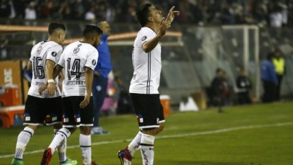 Esteban Paredes se lució con un golazo ante Bolívar y llegó a 22 goles en Copa Libertadores