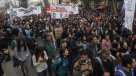 La marcha estudiantil por una educación no sexista