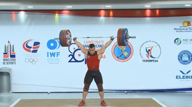 Arley Méndez ganó oro en el Panamericano de Levantamiento de Pesas