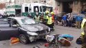 Carabineros simuló muerte de un motociclista para hablar de prevención