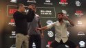 Diego "Pitbull" Rivas y Guido Cannetti "calentaron" el ambiente en la UFC Chile