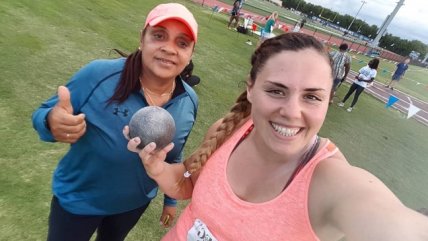 Natalia Duco estableció nuevo récord de Chile en lanzamiento de la bala