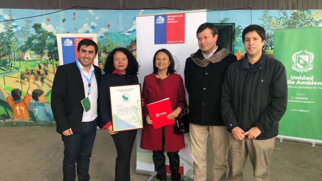 Talca recibió certificación ambiental de excelencia