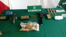 San Javier: Cuatro detenidos por porte ilegal de armas y drogas