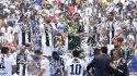 Juventus recibió su copa de campeón de la Serie A en emotiva despedida a Gianluigi Buffon