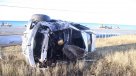 Escarcha provoca seguidilla de accidentes en la Ruta 9 de Punta Arenas