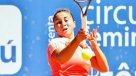 Bárbara Gatica cayó en primera ronda del ITF de Caserta