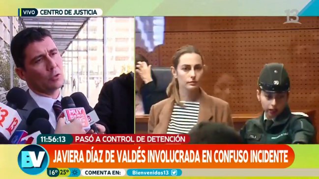 Javiera Díaz de Valdés fue formalizada por accidente de tránsito