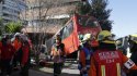 Bus del Transantiago y vehículo particular protagonizaron accidente en Las Condes