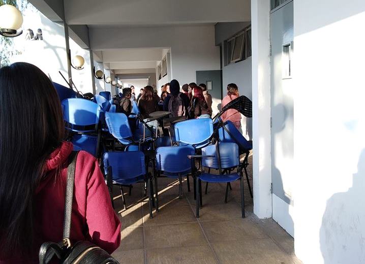 Estudiantes de la Universidad de Tarapacá se sumaron a las tomas por acoso sexual