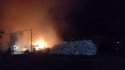 Incendio destruyó cuatro bodegas en Puerto Montt