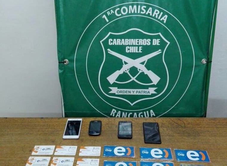 Rancagua: Carabineros detuvo a sujeto mientras robaba especies desde una compañía telefónica