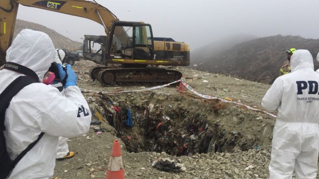 Encuentran cadáver en el relleno sanitario de El Panul de Coquimbo