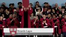 Ex Presidente Lagos fue distinguido con título honoris causa en Harvard
