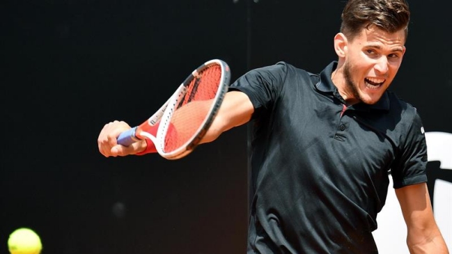 Dominic Thiem logró su segundo triunfo de este viernes y jugará la final en Lyon