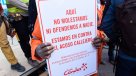 El letrero del Juzgado de Casablanca que responde al parte por acoso callejero en Las Condes