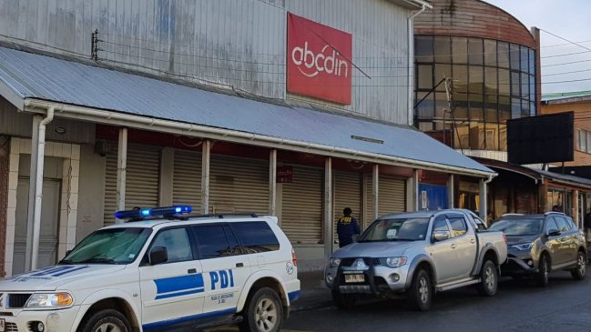Ancud: Investigan robo de caja fuerte desde multitienda