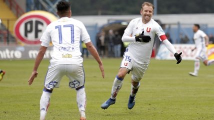 Felipe Seymour anotó con un derechazo la victoria de U. de Chile sobre Huachipato