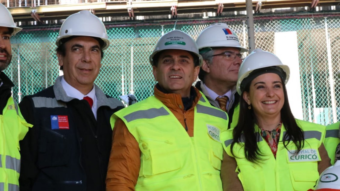 Hospital de Curicó presenta un 16 por ciento de avance en su construcción