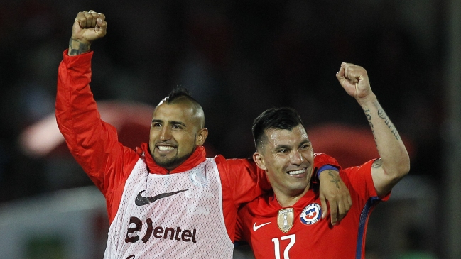 Vidal festejó frase de Gary Medel sobre su motivación para estar en la Roja