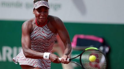  ¡Sorpresa en Roland Garros! Venus Williams cayó en primera ronda  