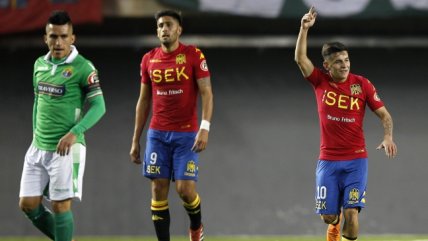 Pablo Aránguiz decretó la igualdad de Unión Española frente a Audax Italiano