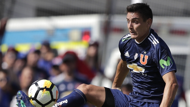 Matías Rodríguez logró un acuerdo con U. de Chile y renovó hasta fines de 2019