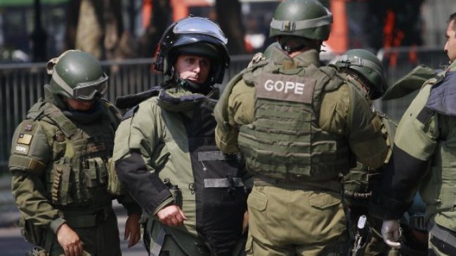 Mochila abandonada generó amplio operativo del GOPE en Iquique