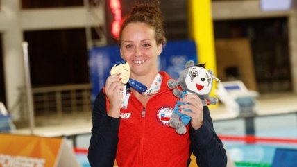  Kristel Köbrich sumó un nuevo oro en Cochabamba 2018  