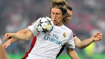 Modric dijo estar feliz en Real Madrid y evitó comentar futuro de Ronaldo