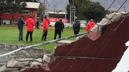   El viento causó estragos en 