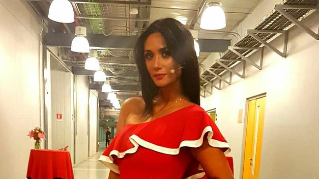 La risa de Pamela Díaz con usuaria que 