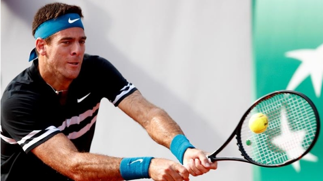 Del Potro sufrió para avanzar a segunda ronda en Roland Garros