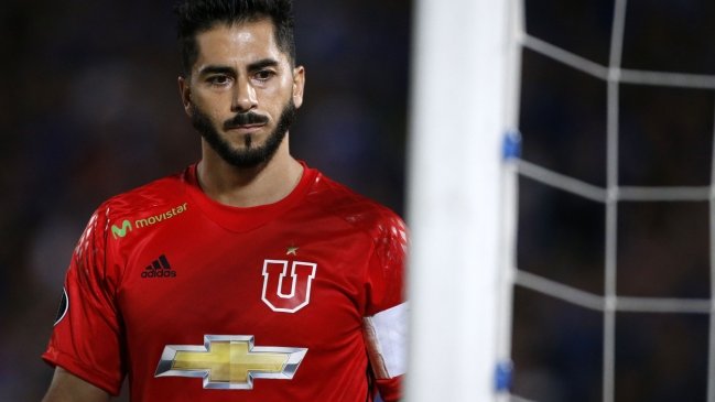 La U extendió el contrato de Johnny Herrera hasta 2019