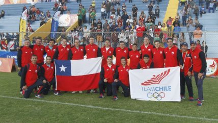 Los Cóndores recibieron la medalla de oro conseguida en los Juegos Sudamericanos