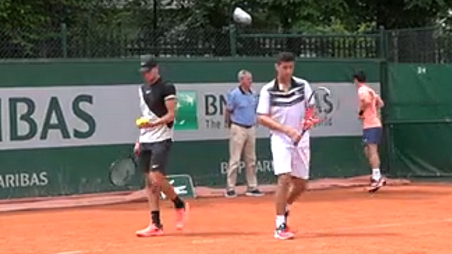 Hans Podlipnik y Jackson Withrow cayeron en primera ronda de dobles en Roland Garros