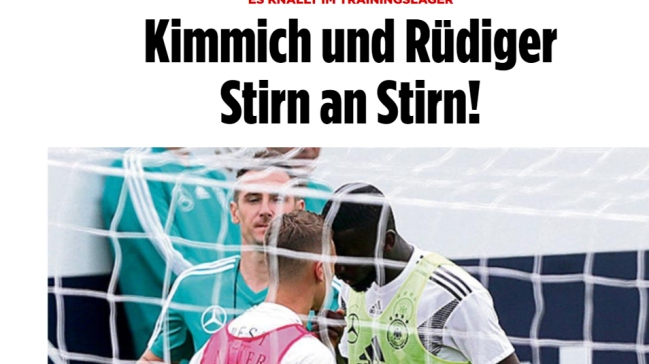 Tensión en Alemania: Dos seleccionados casi llegan a los golpes