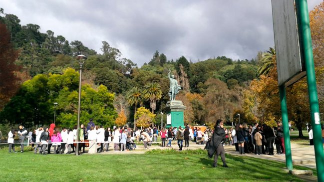 Fuga de gas obligó a evacuar a varios colegios de Concepción