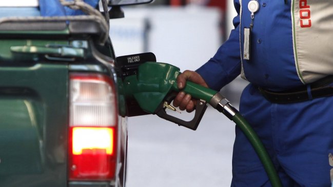 Precio de las bencinas sube por sexta semana consecutiva