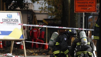 La evacuación en Concepción por la nueva fuga de gas